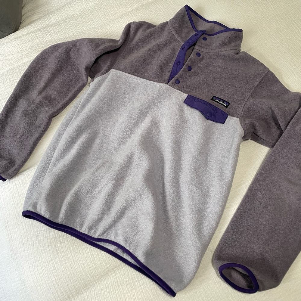 Patagonia Synchilla in Lavender size S